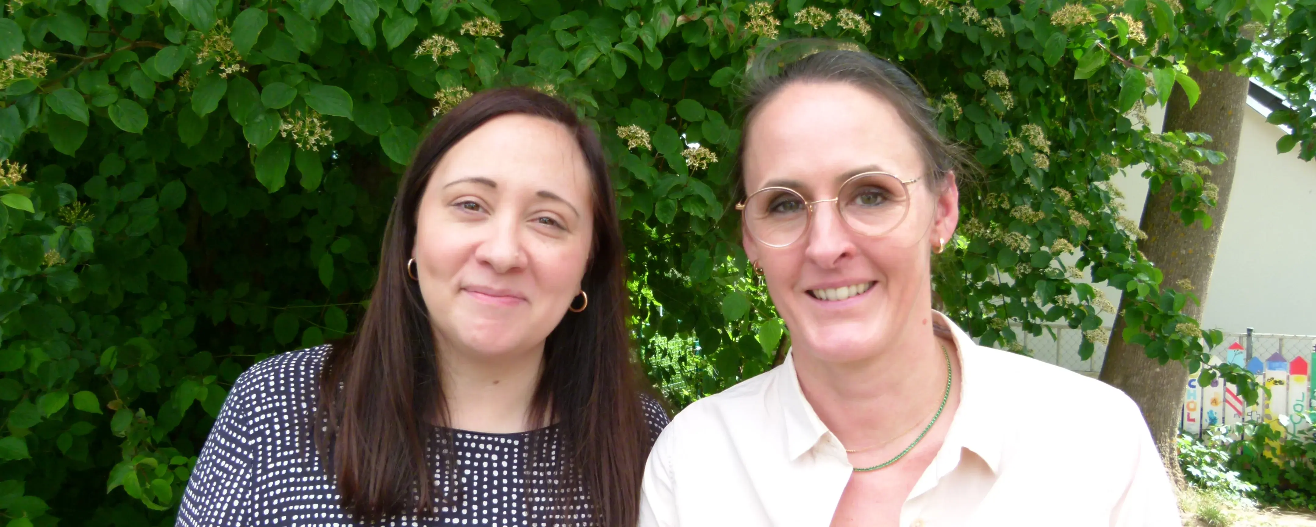 v.l.: Frau Dausch (stellvertretende Leitung)/ Frau Bock (Leitung)